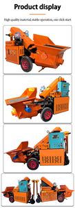 コンクリートポンプトラックコンクリートミキサーポンプトラック小型コンクリートポンプ - Product Image 6