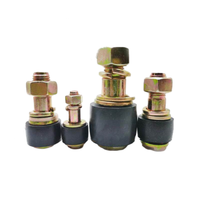 Acier FCL-8 #   Kit de goujons et de boulons FCL76-FCL450, coupleur flexible à goupilles