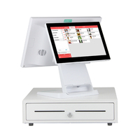 Machine de point de vente tout-en-un de 15.6 pouces avec écran tactile Système de point de vente Caisse enregistreuse pour supermarché