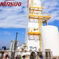 NUZHUO – Équipement de séparation de gaz à prix excellent, installation cryogénique premium LOX LN2 LAr, machine de production d'argon liquide, garantie 1 an