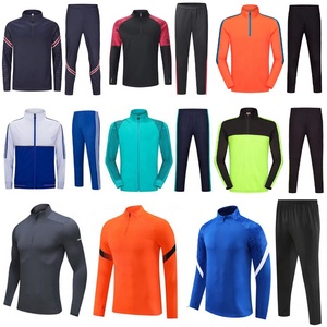 Survêtement de sport unisexe en polyester de haute qualité, design personnalisé, coupe-vent et pantalon de football pour homme, ensemble 2 pièces uni - Product Image 4