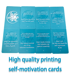 Benutzer definierte Selbst liebe & Freundlich keit Journal Weniger Angst Positive Spirituelle Bestätigung karten Achtsamkeit Manifestation Papier material - Product Image 3