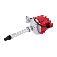 Distributeur HEI de course haute performance rouge pour moteurs V8 Chevy GMC SBC / BBC 350 454 - Pièces de course