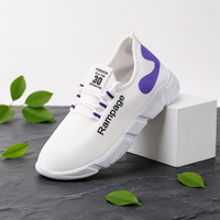 Chaussures décontractées Fanghui avec maille respirante pour femmes, chaussures de sport à enfiler pour la mode féminine