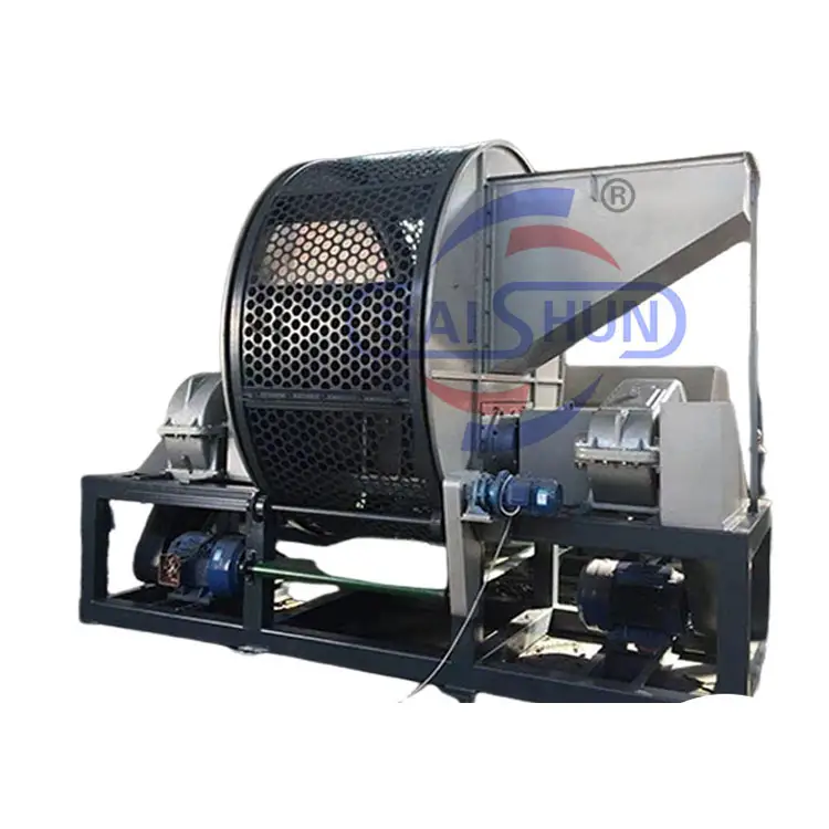 Big Size Work Capacity Industrial Scrap Tire Crusher Scrap Shredder Machine Manufacturer Of Tire Shredder Machine