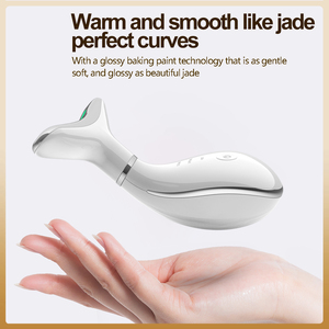 3 in 1 Facial Neck Beauty Massager and Face Lifting Anti Wrinkle Machine Custom LOGO Guasha Device MK-1022 <b>Red</b> <b>Light</b> <b>Therapy</b> Wan - Product Image 2