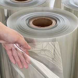 Plato de Plástico para Mascotas de Grado Alimenticio Personalizado, Lámina de PET Transparente Termoformable, Película de PET de 0.18mm-2mm, Rollo de Plástico Transparente PET Resistente a Altas Temperaturas - Product Image 1