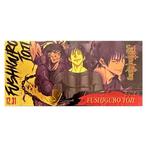 10 Nouveaux Designs de Billets de Banque en Polymère Électroplaqué Or, Anime Japonais Jujutsu Kaisen, Pleine Couleur - Product Image 2