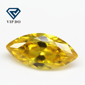 1.5*3mm-8*16mm Batu Permata Zirkonia Kubik Potongan Marquise Putih dan Multi Warna, Batu CZ Bentuk Marquise Sintetis Bersegi - Product Image 5