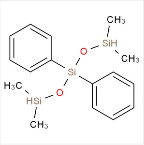 इलेक्ट्रॉनिक सामग्री फिनाइल हाइड्रोजन 1155-टेट्रामेथिल-33-डाइफेनिलट्रिसिलोक्सेन सीएएस 17875-55-7 सिलिकॉन रबर क्रॉसलिंकिंग एजेंट