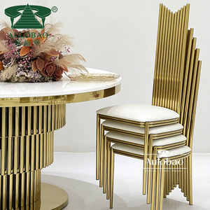 เก้าอี้สำหรับเช่าเก้าอี้ทำจากผ้าหรูหราสำหรับงานปาร์ตี้รอยัลงานแต่งงานแบบพระราชาราชินี - Product Image 2