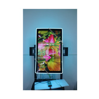 NUEVO DISEÑO J Curved Gaming Monitor 2160P TV Display USB Serial Touch Pantalla LCD de 43 pulgadas con luz LED