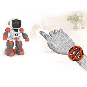 616-1 Robot de control de reloj Juguete Bailando y Musical Mini RC Robot para caminar Coche de juguete de plástico Robot Coche inteligente - Product Image 5