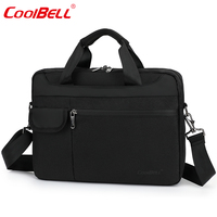 Sacoche de conférence professionnelle CoolBELL personnalisable avec logo, grande capacité, étanche, pour ordinateur portable 13-15 pouces, pour homme