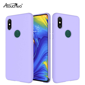 ATOUCHBO Pour Xiaomi <span class=keywords><strong>Mi</strong></span> Mix 2 S/3 Antichoc En Caoutchouc De Silicone Liquide Souple et Confortable Housse De Protection cas - Product Image 1