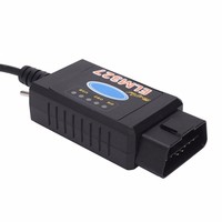 Escáner OBD2 ELM327 USB con interruptor HS + FORScan + MS SCAN OBD interfaz herramienta de diagnóstico para Ford