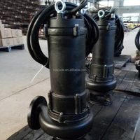 Pompe submersible à eaux usées WQ150-25-22 à haut débit et haute efficacité, anti-colmatage, pour chantier de construction, 380V, faible bruit, garantie 1 an
