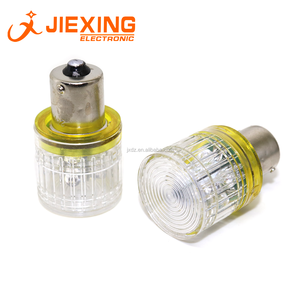 15毫米BA15S卡口发光二极管警告灯泡220V 5w报警信号指示器指示灯发光二极管灯泡红色/黄色/蓝色/绿色/白色 - Product Image 3