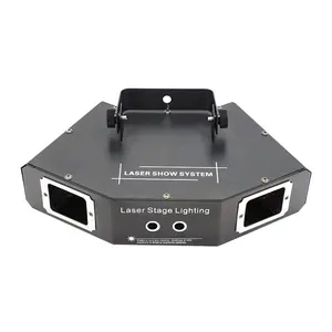 Lazer lamba 4 gözler RGB 4 kirişler desenler lazer işık sahne etkisi DJ parti disko düğün sahne DMX512 projektör