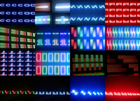 Éclairage mural personnalisé Rgbw 4 en 1 pour DJ, discothèque, fête, scène, éclairage stroboscopique LED, vente en gros, lumière stroboscopique LED 200W
