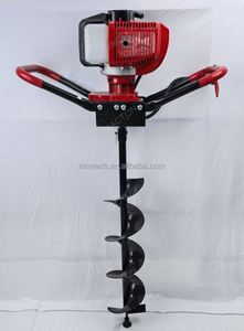Tree Planting Earth Auger 52cc Gas Powered Earth Auger Portable <b>Hand</b> Ground <b>Drill</b> Earth Auger - Product Image 2