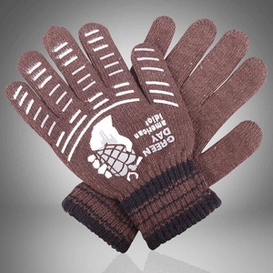 Gants Jacquard en Gros d'Usine, Logo Personnalisé, Tissu Acrylique, Écran Tactile, pour Hommes et Femmes, Chauds pour l'Extérieur - Product Image 3
