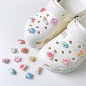 Sabots et mules pour femmes en résine motif <span class=keywords><strong>dessin</strong></span> <span class=keywords><strong>animé</strong></span> océan, breloques et accessoires de chaussures, sandales d'été Cattreasure - Product Image 4