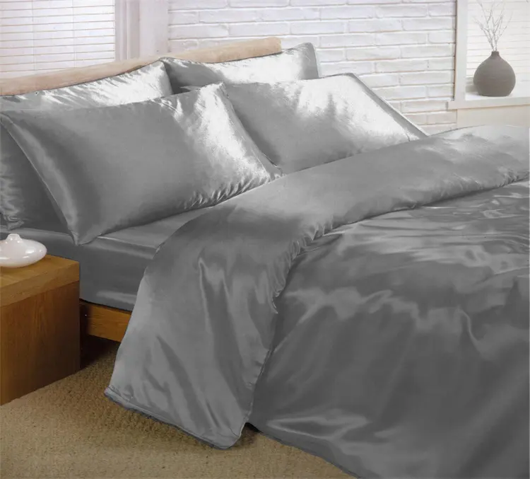 Ensemble de literie de couleur personnalisée, drap de lit de luxe avec couette pour la chambre, offre spéciale,