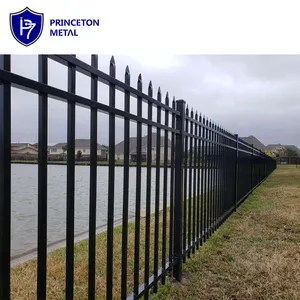 AUS标准铝花园安全围栏铝黑色