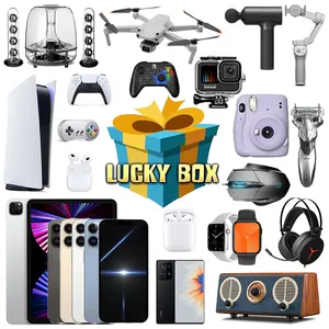 New Product Explosion Random Festival Gift Mystery Boxes electronics gift may open: Smart phone,Magnetic power bank,Projector...