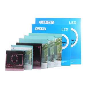 Anneau lumineux pliable pour diffusion en direct avec amélioration de la peau, pour téléphones portables, kit de photographie et de prise de vue en selfie, puissance inférieure à 10W - Product Image 5