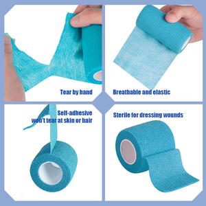 Xingda Dehnbare & Elastische Bandage Selbstklebende Kohäsive Sportbandage für Knöchel-, Handgelenk- & Knieunterstützung - Product Image 3