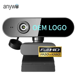 Luckimage Bán Buôn Nóng Cố Định Tập Trung Webcamera Góc Rộng Usb Webcam 1080P Full Hd Máy Ảnh Pc Webcam Web Cam
