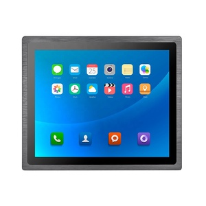 Chống can thiệp Wall Mount IP65 phía trước đúng phẳng 19 inch tỷ lệ 4:3 công nghiệp gồ ghề PC màn hình cảm ứng Bảng điều chỉnh PC với Linux OS - Product Image 2