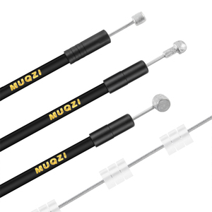 MUQZI Stahl-Fahrradkabel 2,1m Schaltzug 1,1m Bremskabel für MTB Rennrad - Product Image 2