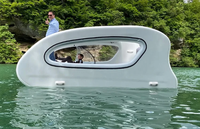 Bateau électrique gonflable de taille personnalisée par Offre Spéciale avec le moteur pour la partie de sport de loisirs de l'eau