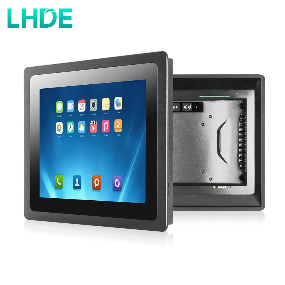 10.4 inch Embedded all in one Industrial PC Rugged Anti Interference Flat Touch Screen Industrial Panel PC with Android 2g+32g