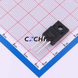 Transistor à effet de champ (MOSFET) TK4A60D-VB TO-220F, neuf et original - Product Image 1