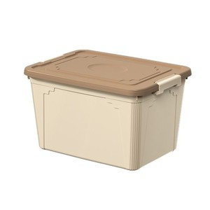 Storage Box With <b>Lid</b> Large Capacity <b>Plastic</b> <b>Bin</b> Rectangle Shape Household Use - Product Image 5