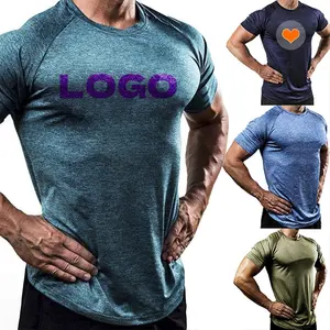 Ropa hombre Dry Fit blank magliette da ginnastica magliette da calcio personnaliser custom t shirt da uomo fitness slim fit palestra tshirt uomo