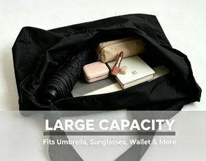 Bolso Tote Plegable con Llavero, Bolso de Mano Reutilizable y Portátil con Anillo para Llaves para Viajes Diarios - Product Image 2