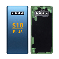 Remplacement de la vitre arrière pour Samsung Galaxy S10 Plus G975, coque de batterie, porte arrière, boîtier