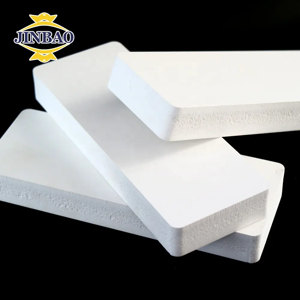 JINBAO super clear transparent soft uv wall flexible 2mm white waterproof foam expanded pvc sheet