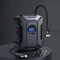 Portable 12V 150psi Digital Air Pump ABS Inflator with Lighter for Car Tire Tyre Automatic Car Tire Inflator
