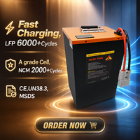 Batterie semi-solide pour moto électrique 72V 75Ah avec BMS intelligent 2000 cycles -20~60