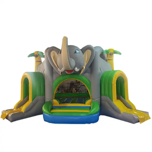 Château <span class=keywords><strong>gonflable</strong></span> populaire en PVC écologique en forme d'éléphant pour <span class=keywords><strong>jeux</strong></span> sportifs d'extérieur – Grande vente ! - Product Image 2