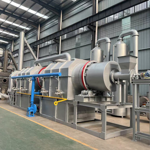 Máquinas de pirólisis de biomasa Pequeño horno de carbonización continua automático sin humo para carbón - Product Image 6
