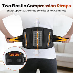 New 3 Level Electric Heating <b>Vibration</b> <b>Massage</b> Lumbar Support Belt for <b>Back</b> Pain Relief and Recovery - Product Image 6