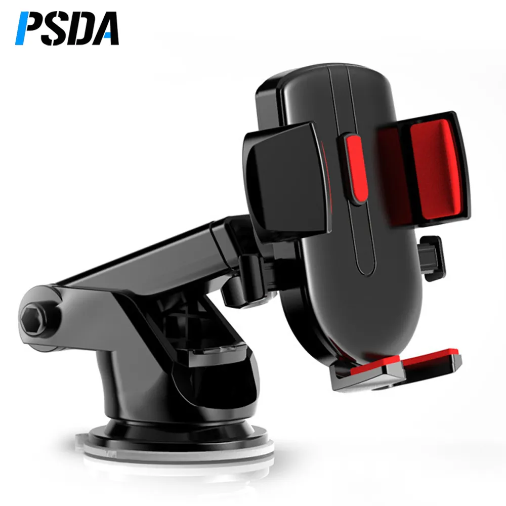 PSDA Sucker Car Phone Holder Mobile Phone Holder Stand in Car No Magnetic GPS Mount Support For iPhone 11 Pro Xiaomi Samsung