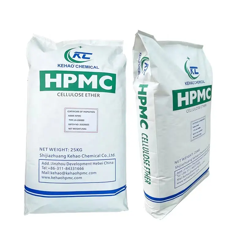 Muestra gratis HPMC hidroxipropil metil celulosa espesante de cemento HPMC para productos químicos de construcción masilla de pared HPMC
